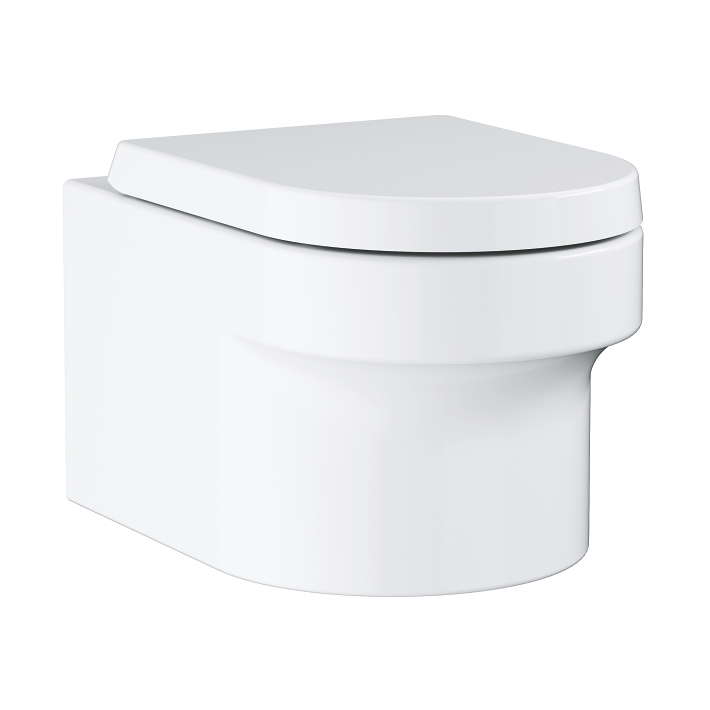 Grohe Eurocosmo Wall Hung Toilet Concealed Cistern With Front Top Flush Package - Wall Hung Toilet Specs