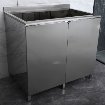 ROZ Stainless Steel Cabinet for Sink
