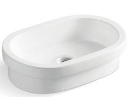 ROZ DFY-3219 Oval Art Basin