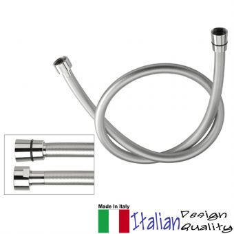 ROZ 332CNMT150X METALLIC PVC SHOWER HOSE 150CM ITALY