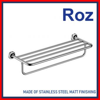ROZ 3412-S TOWEL RACK S/S SATIN