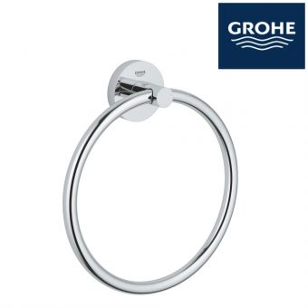 GROHE ESSENTIAL TOWEL RING : 40365001