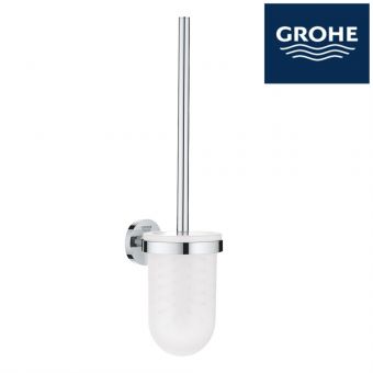 GROHE ESSENTIAL TOILET BRUSH SET : 40374001