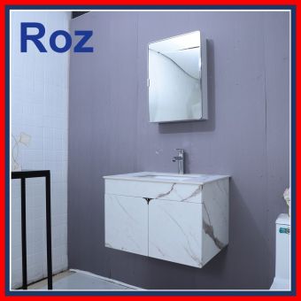 ROZ 5049-700WH S/S BATHROOM BASIN CABINET WHTE