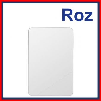 ROZ RM-AF001-MW RECT 50X70 MIRROR WHITE FRAME