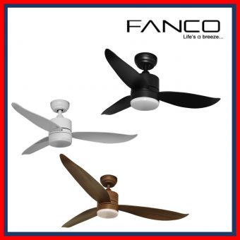 Fanco F-STAR Ceiling Fan 36/46/52inch with LED