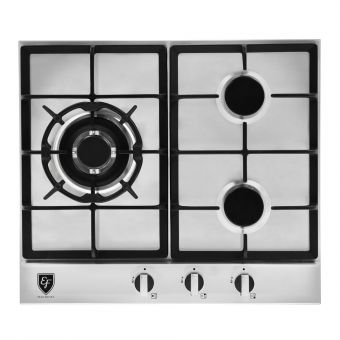 EF HB AG 360VS A Stainless Steel Hob