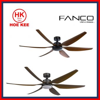 Fanco HELI ABS Blade Ceiling Fan 56/66 (PRO) inch with LED