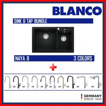 Blanco Naya 8 & Faucets bundle