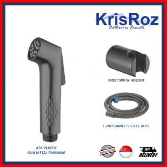KRIS QE-010-PGR GUN METAL BIDET SPRAY SET