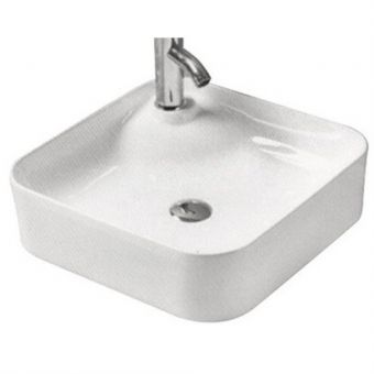 Roz 6063-WW SQ Thin Rim White White Basin
