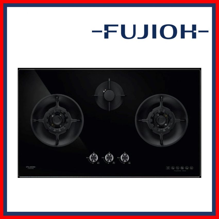 Fujioh FH-GS6730 SVGL 3-Burner Glass Hob