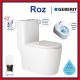ROZ RWC-922 1-PC (GEBERIT) TORNADO P-TRAP ANTI-BAC SEAT WC  