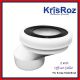 KRISROZ Q-225/Q-234 2inch OFF SET HARD NORMAL COLLAR