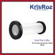 KRISROZ Q-227 (HP1148WT) WC STRAIGHT PAN COLLAR  (FOR P-TRAP)