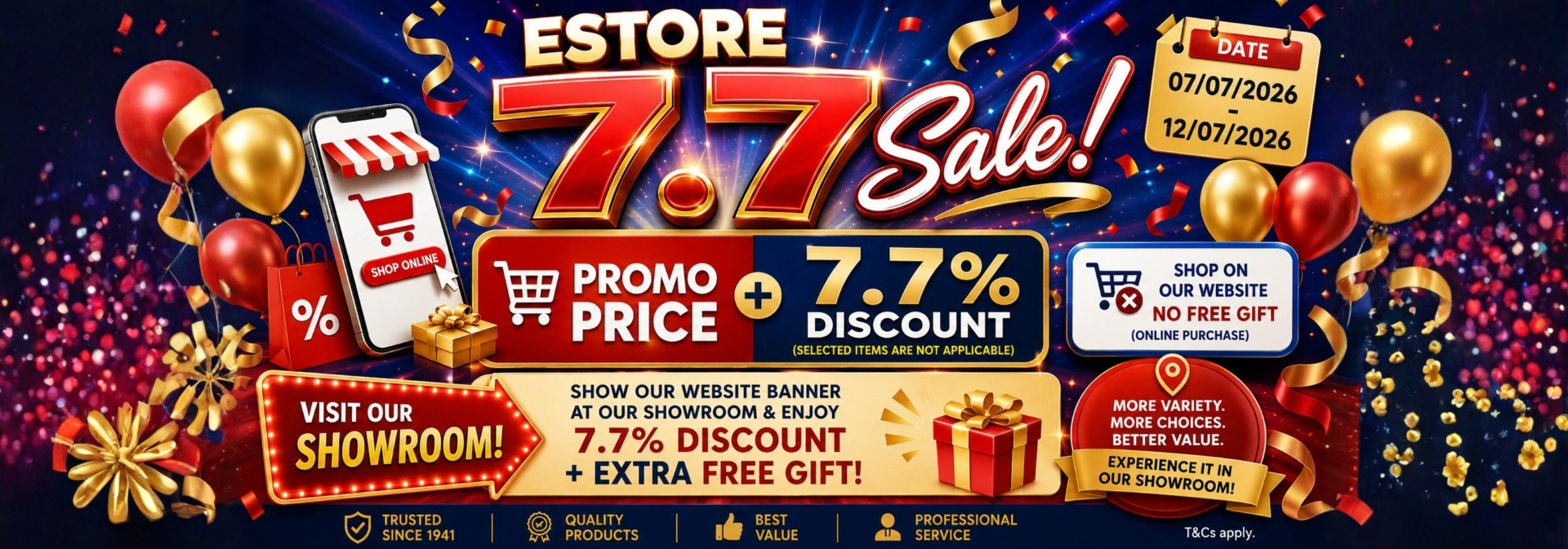07.07 PROMO SALES BANNER